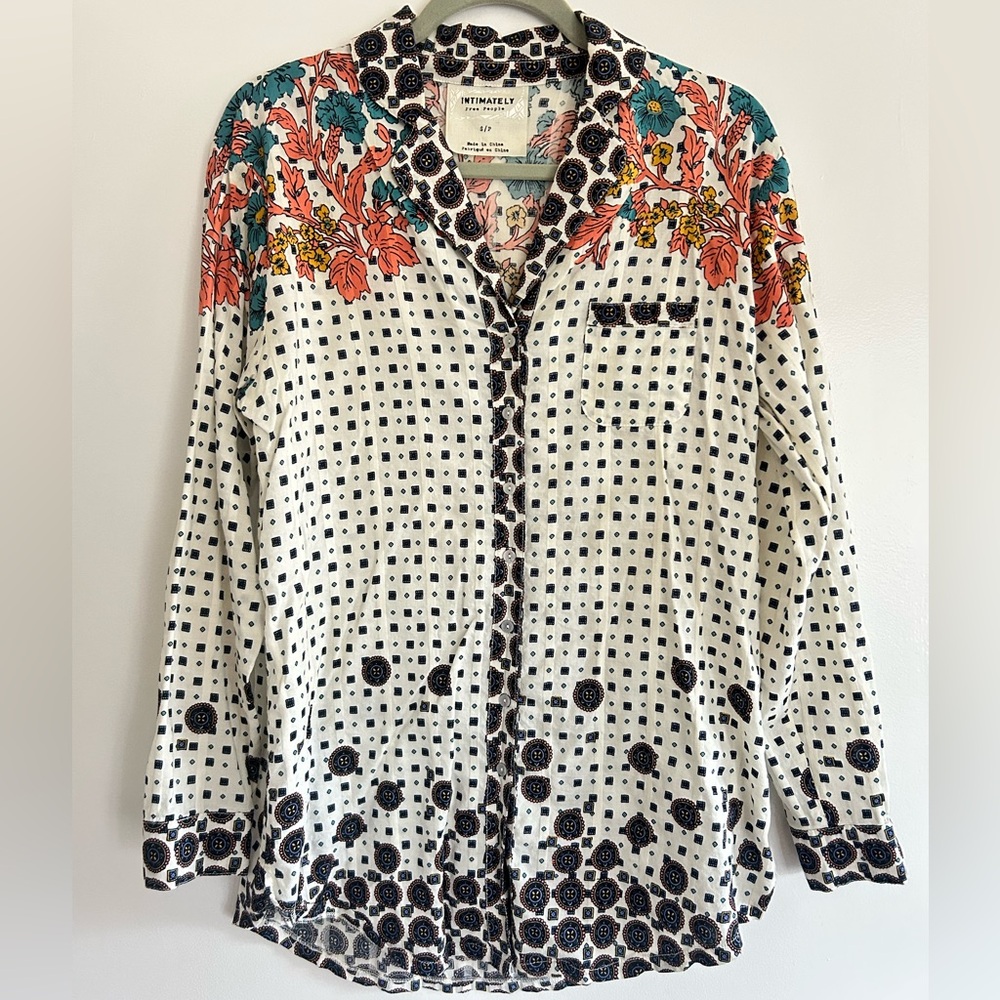 Free People Button-up